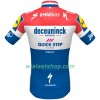 Fietskleding (Fietsshirt + Korte Koersbroek) 2020 Quick-Step Floors Nederlands kampioenschap N001